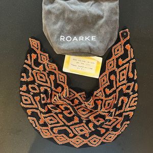 Roarke hand beaded necklace